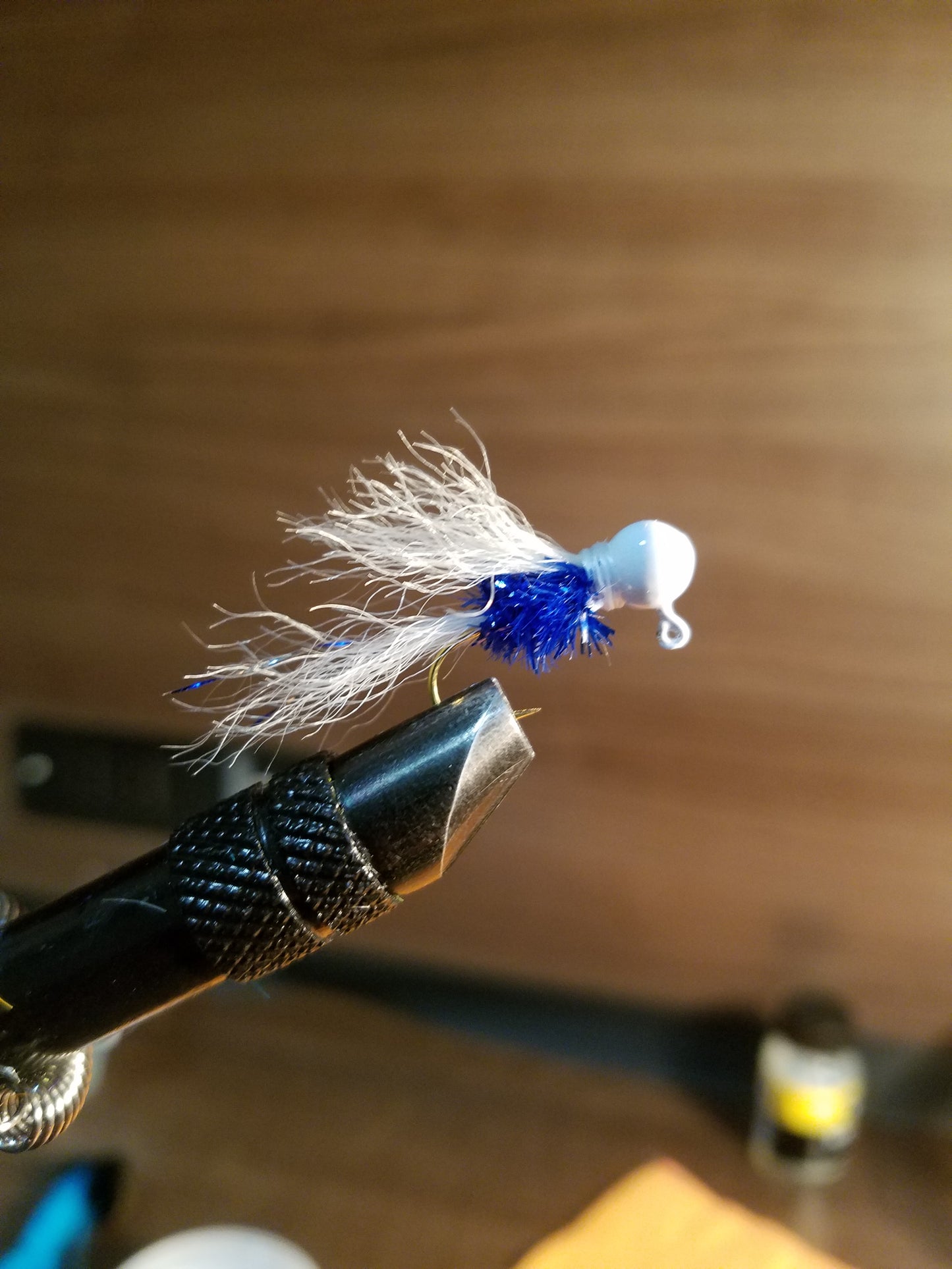 Crappie Jig White and Blue