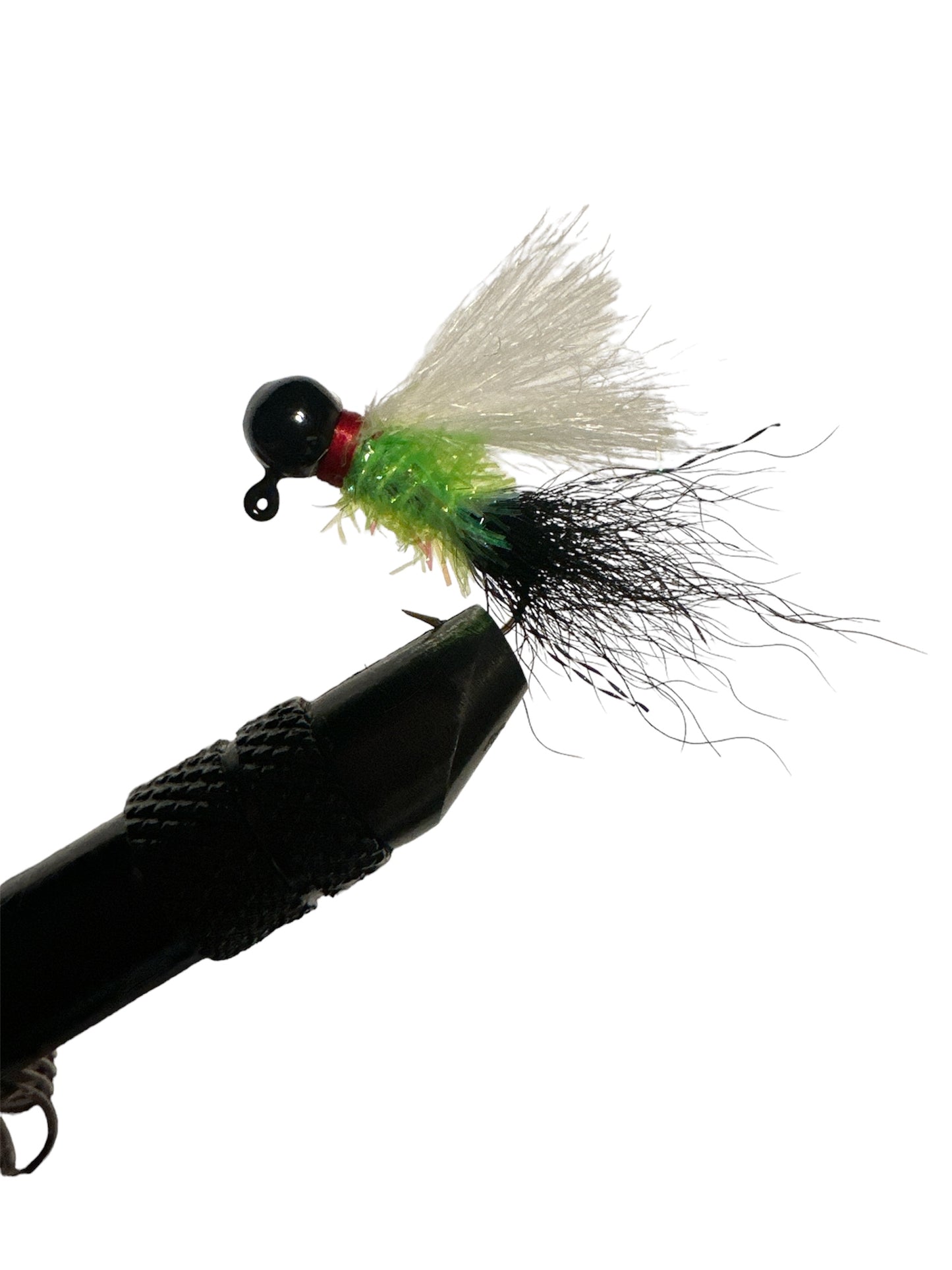 Crappie Jig Black & Chartreuse